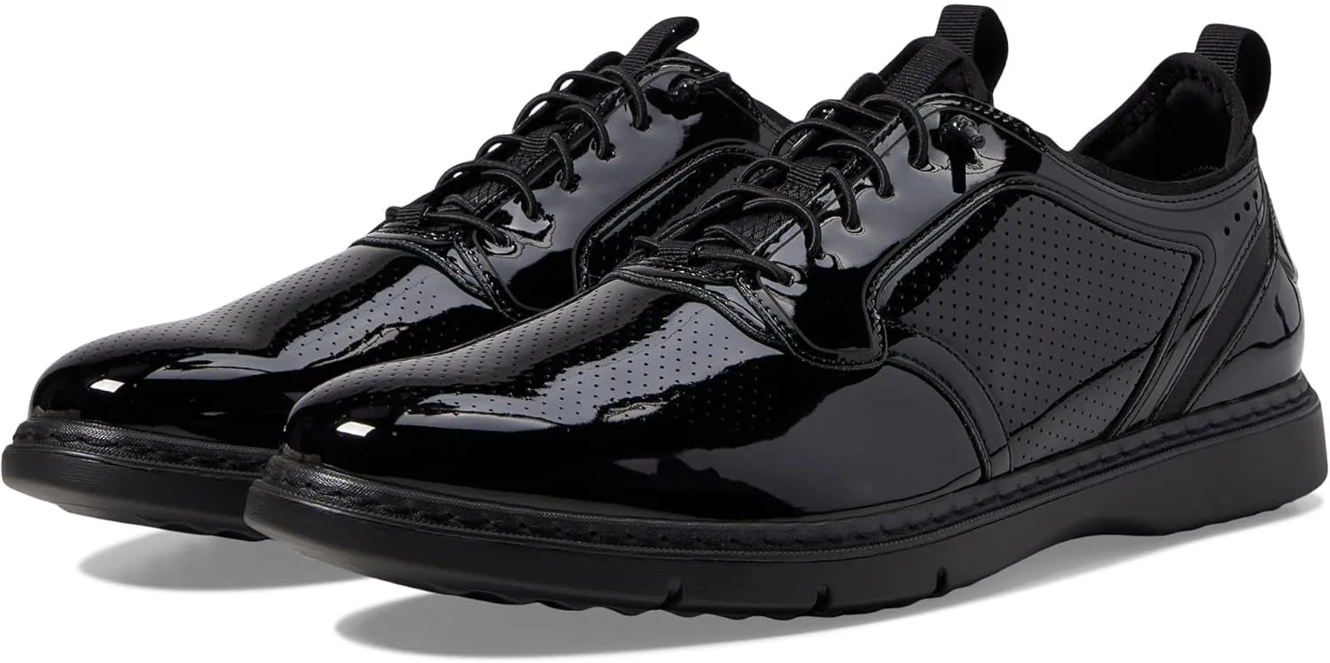 Stacy Adams Men's Spyre Plain Toe Elastic Lace Oxford