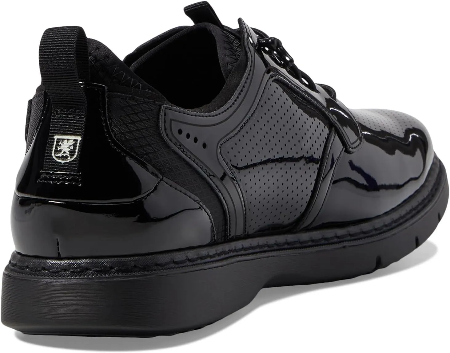 Stacy Adams Men's Spyre Plain Toe Elastic Lace Oxford