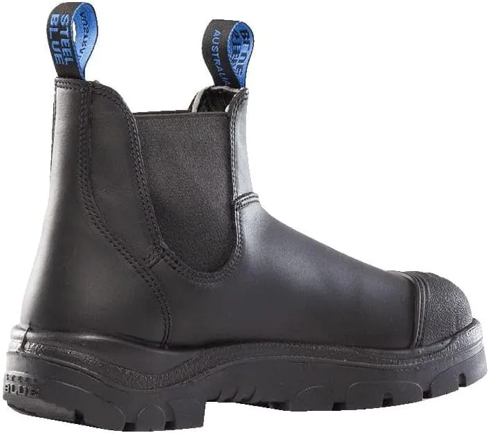Steel Blue Men's Hobart Scuff Cap Steel Toe Safety Work Boot