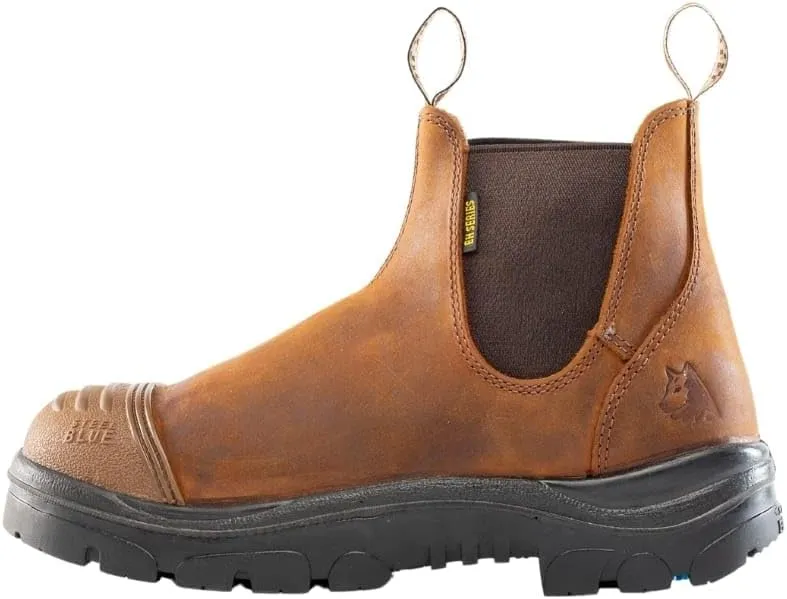 Steel Blue Men's Hobart Scuff Cap Steel Toe Safety Work Boot