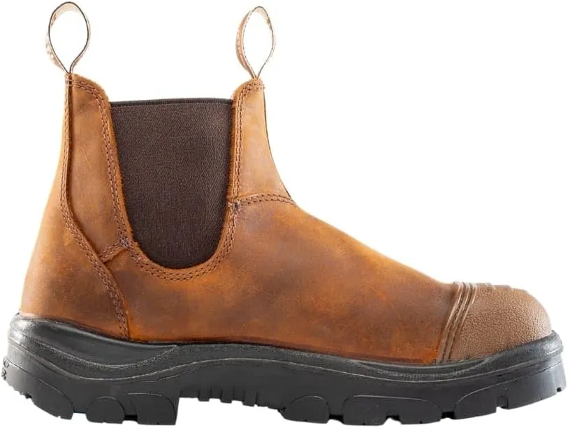 Steel Blue Men's Hobart Scuff Cap Steel Toe Safety Work Boot
