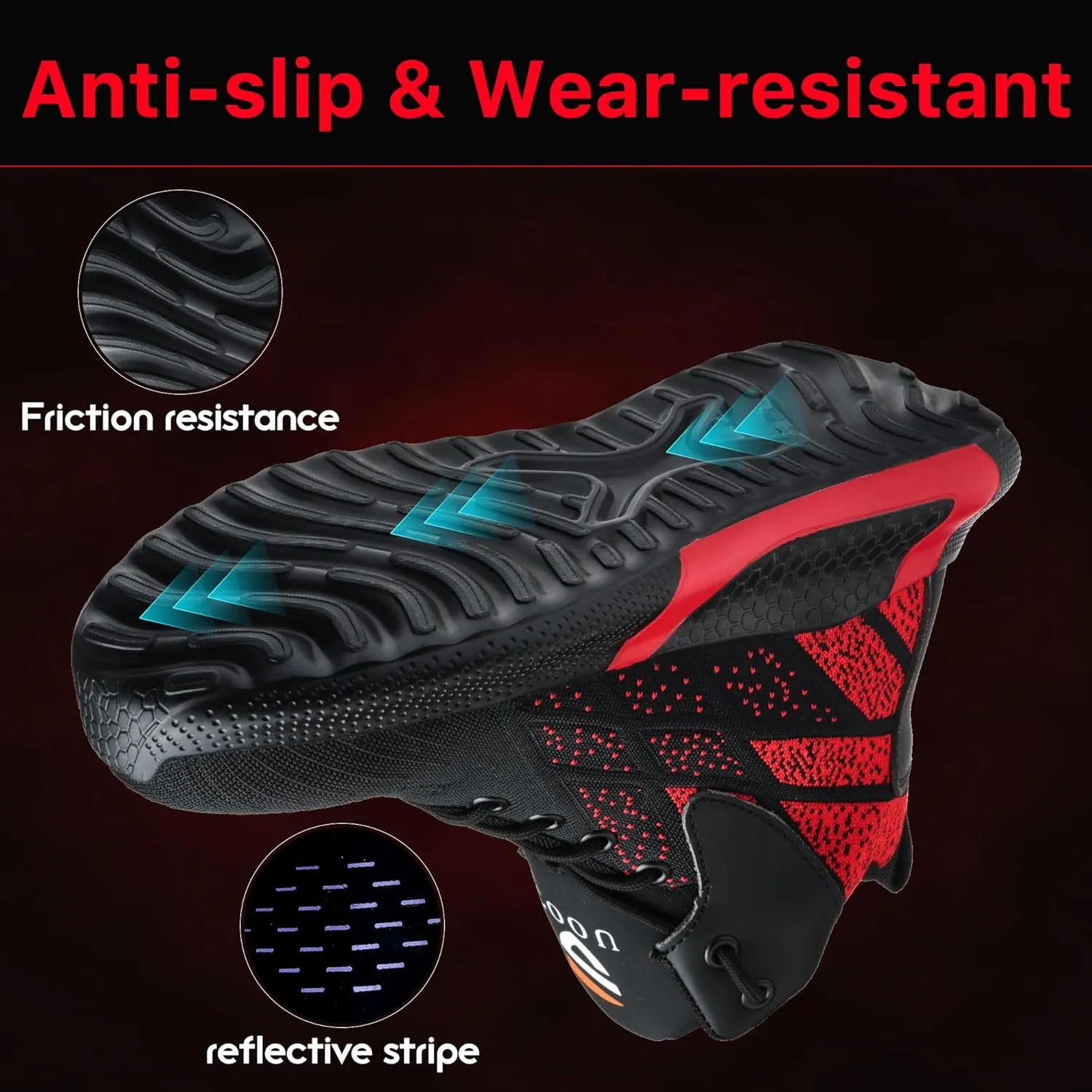 Steel Toe Shoes for Men Comfortable Safety Shoes Mid Cut Industrial Boot Slip Resistant Steel Toe Boots for Women