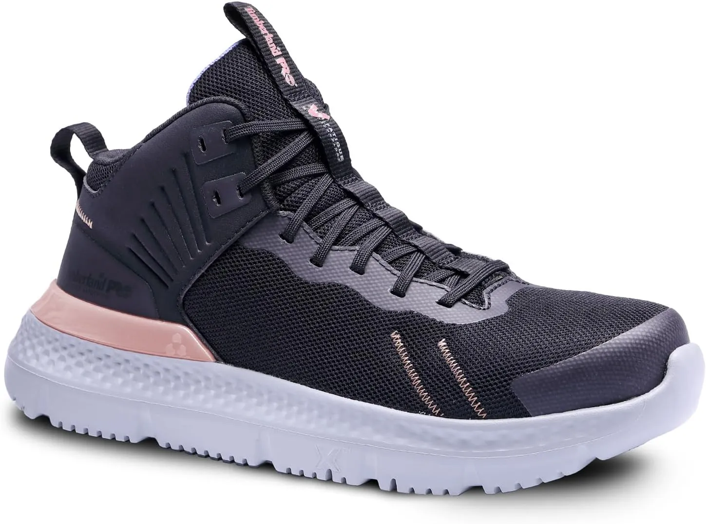 Timberland PRO Setra Women's, Comp Toe, EH, Slip Resistant, Mid Athletic Work Shoe