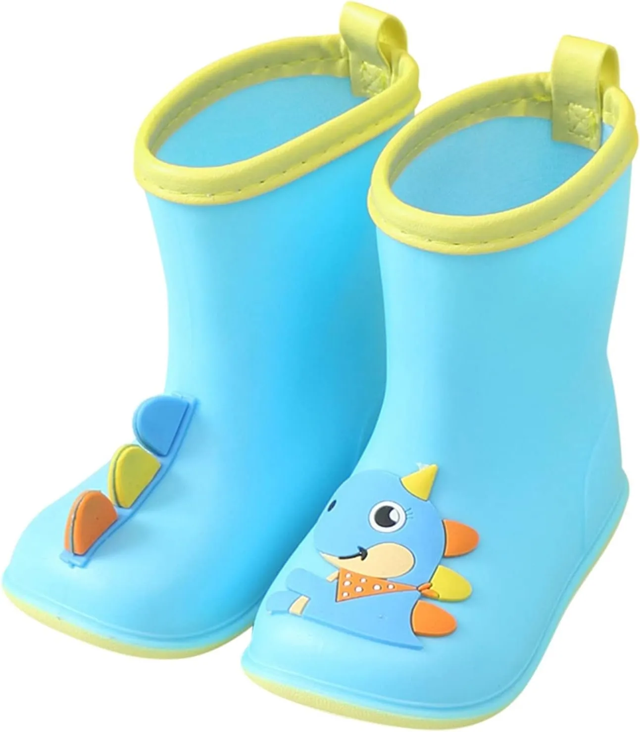 Toddler Kids Cartoon Animal Print Rain Boots Baby Water Shoes EVA Soft Outdoor Kids Rain Boots for Boys Girls