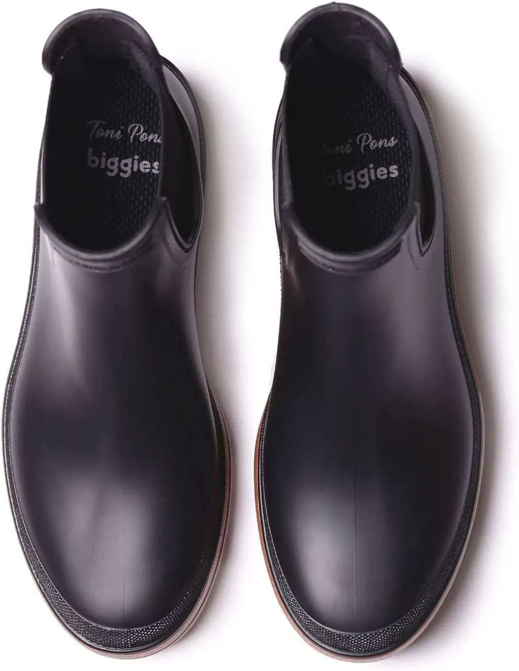 TONI PONS Women's Wellington Boots with Waterproof Sole Non-Slip Rain Boots Chelsea Booties