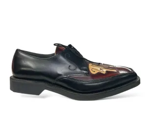 Tredair Brown Leather Guitar Apron Tie Oxford Shoe