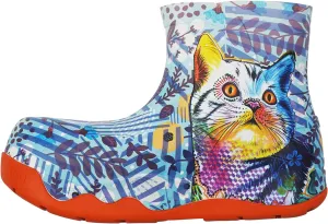 UIN Women's Ankle Fashion Boots Casual Comfort Walking Color Art Painted Shoes Navarra