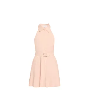 VERONICA BEARD BEAU SHIRTDRESS LIGHT PINK