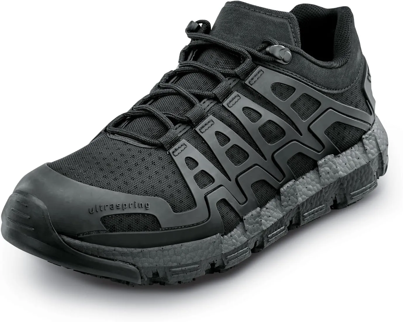 Wolverine Men's Rev Vent Ultraspring Maxtrax Slip Resistant Soft Toe Eh Athletic Work Shoe