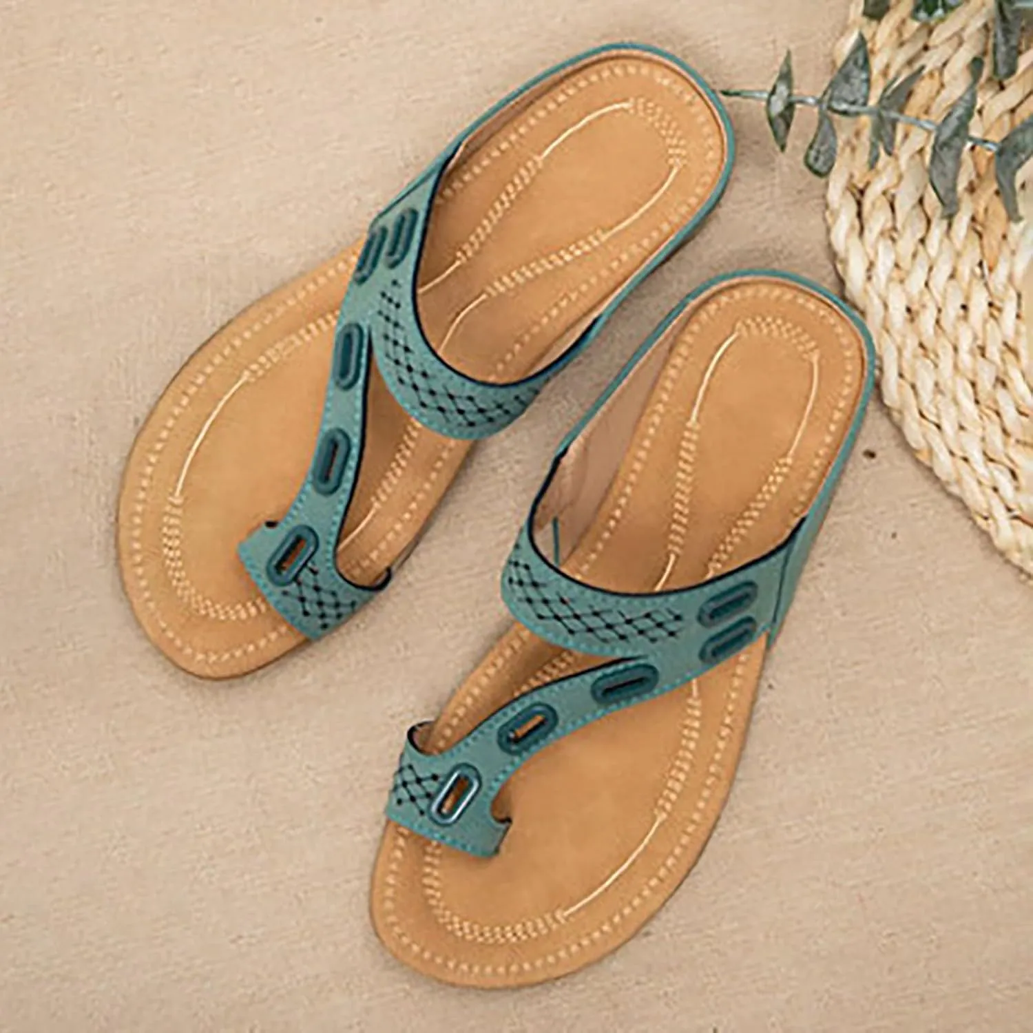 Womens Adjustable Orthotic Sandals with Arch Support Lightweight Cushioned Outdoor Hiking Sport Sandals for Plantar Fasciitis Summer Beach