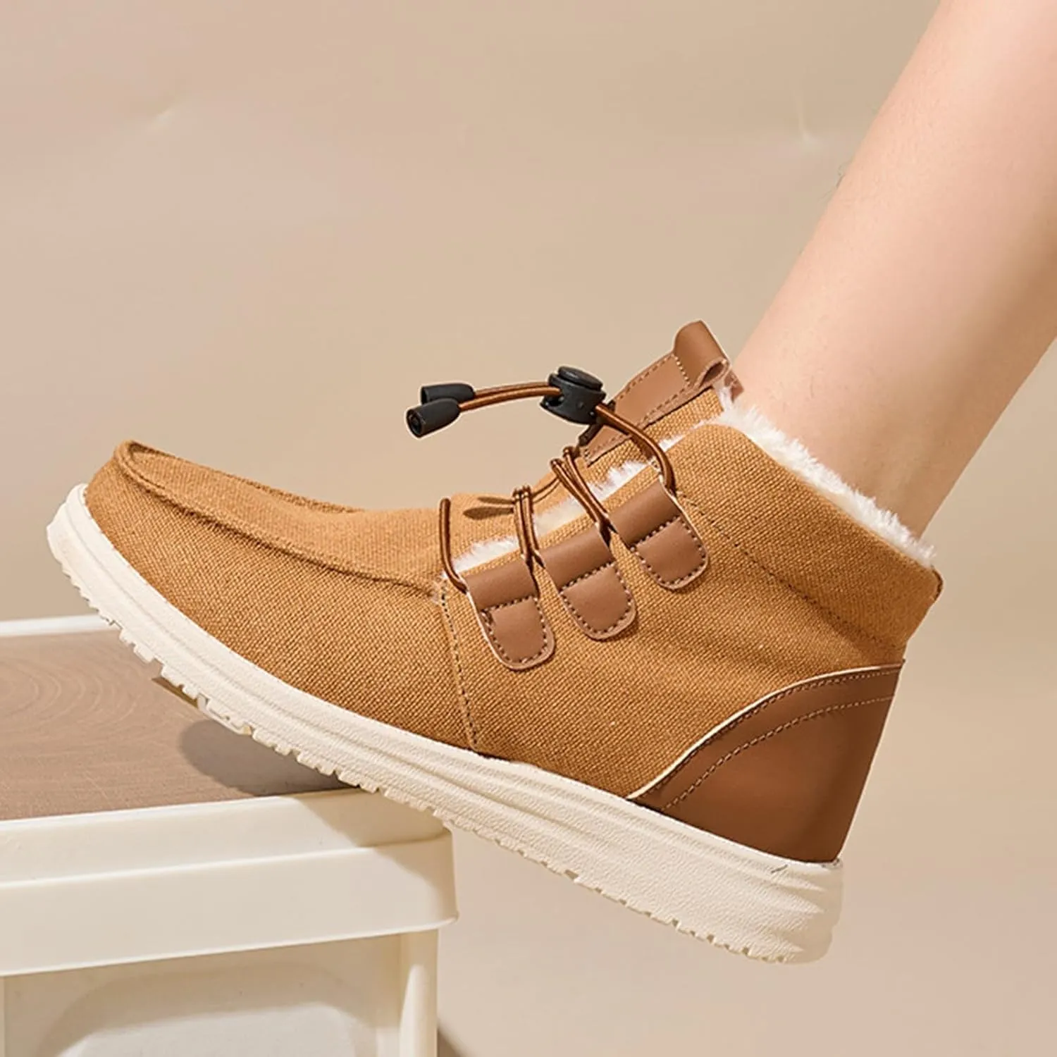 Womens Hiking Boots Waterproof Boots Lightweight Lace Up Boots Winter Work Boots for Women Teens Winter Boots