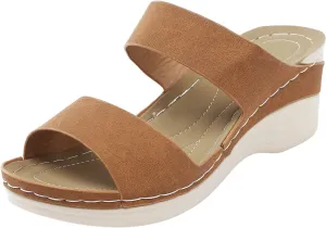 Womens Orthopedic Flip Flops with Arch Support Recovery Sandals Comfortable Walking Shoes Summer Beach Casual Yoga Mat Cushion Lightweight Thong Sandals