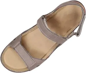 Womens Orthopedic Slides with Arch Support Summer Sandals Comfortable Walking Shoes Adjustable Straps Lightweight Beach Casual Outdoor Plantar Fasciitis Recovery