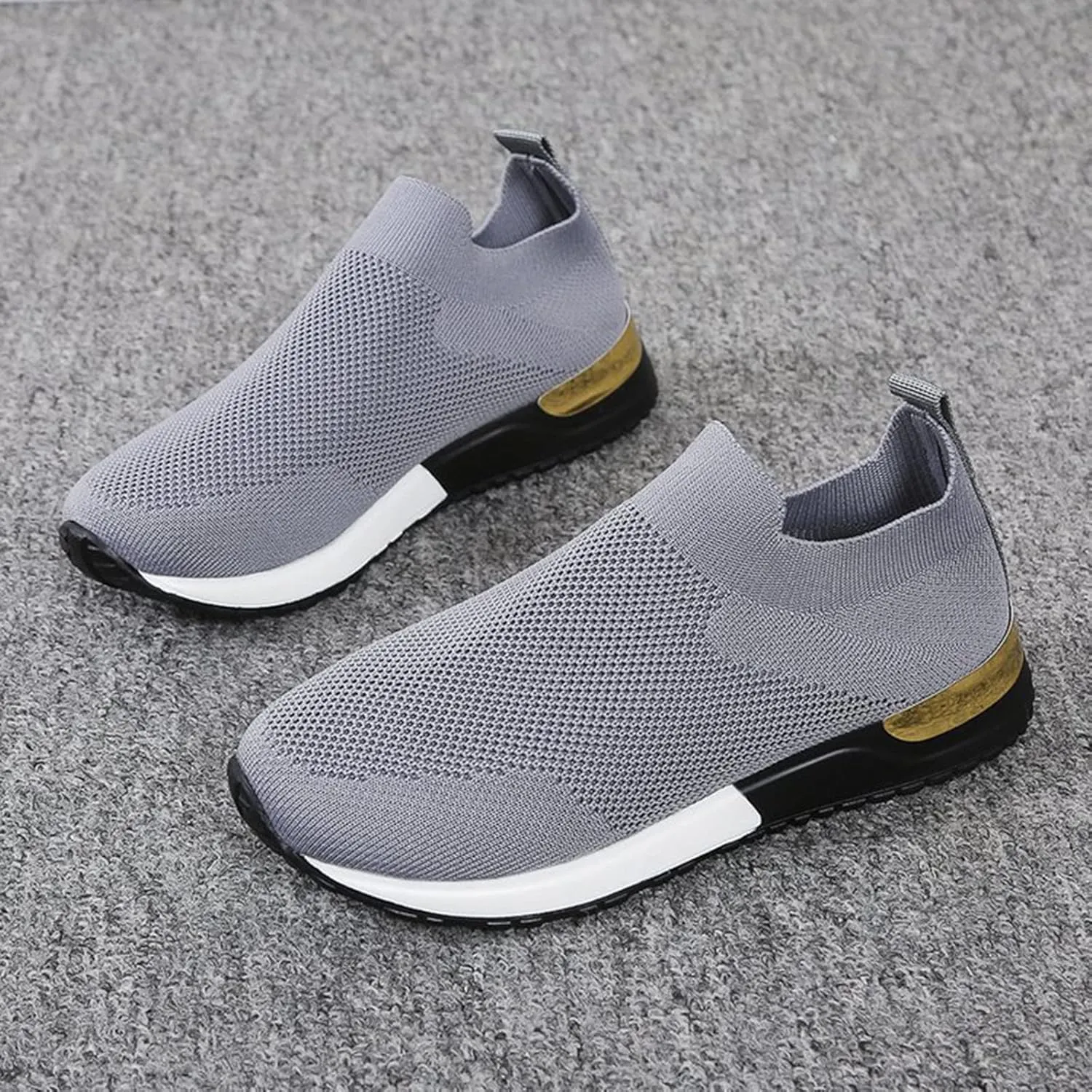 Womens Running Shoes Breathable Casual Non Slip Sports Sneakers Lightweight Walking Tennis Shoes for Women