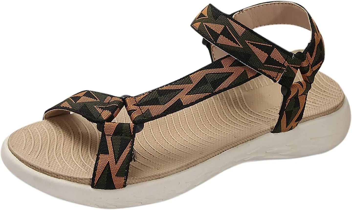 Womens Sandals 2025 Sport Sandals Outdoor Hiking Sandals with Arch-Support Hiking Water Sandals