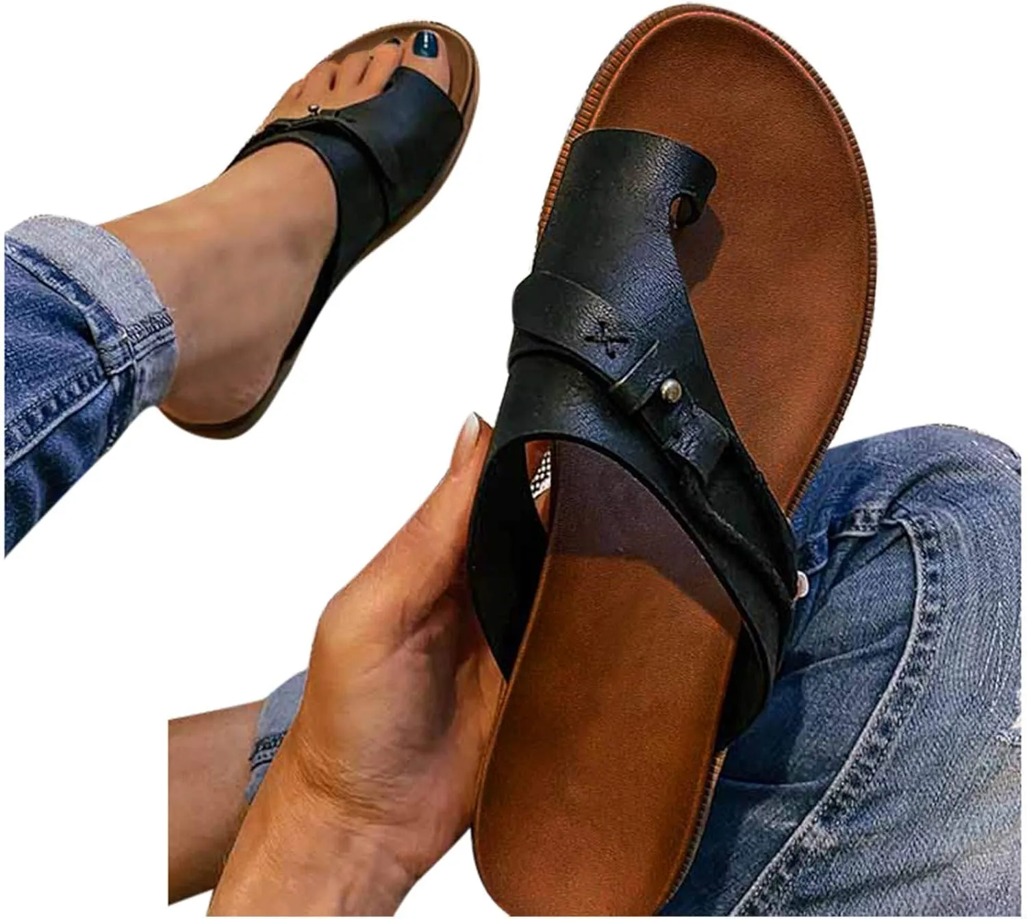 Women's Sandals Flip Flops for Women with Arch Support Sandal for Women Women's Hiking Sandal