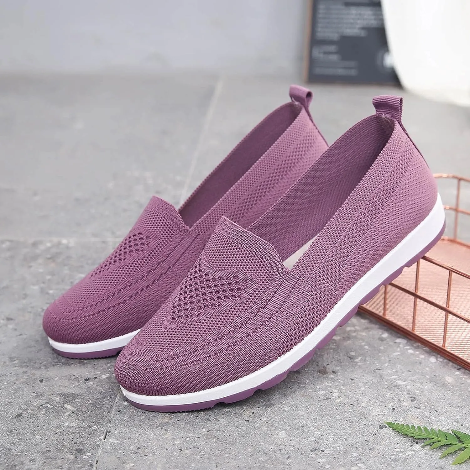 Womens Shoes 7.5 Wide Width Sneakers Slip On Sneakers Women Arch Support Wide Shoes for Women Sneakers Womens Light Weight Walking Sneakers Size 10 Wide Zapatos Das Ortop??Dicos para Mujeres
