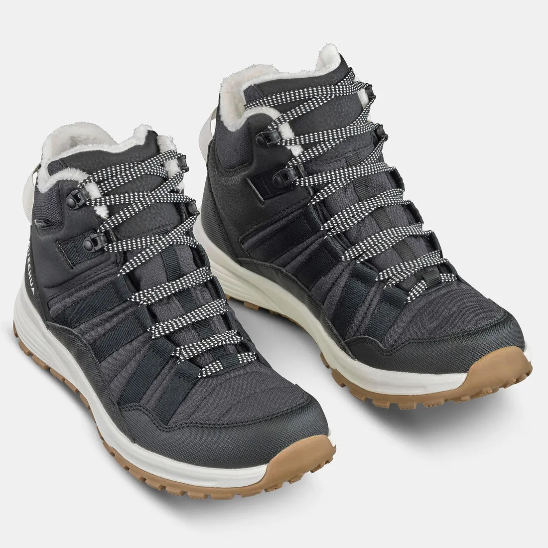 Women's Warm and Waterproof Hiking Boots - SH100 X-WARM Mid
