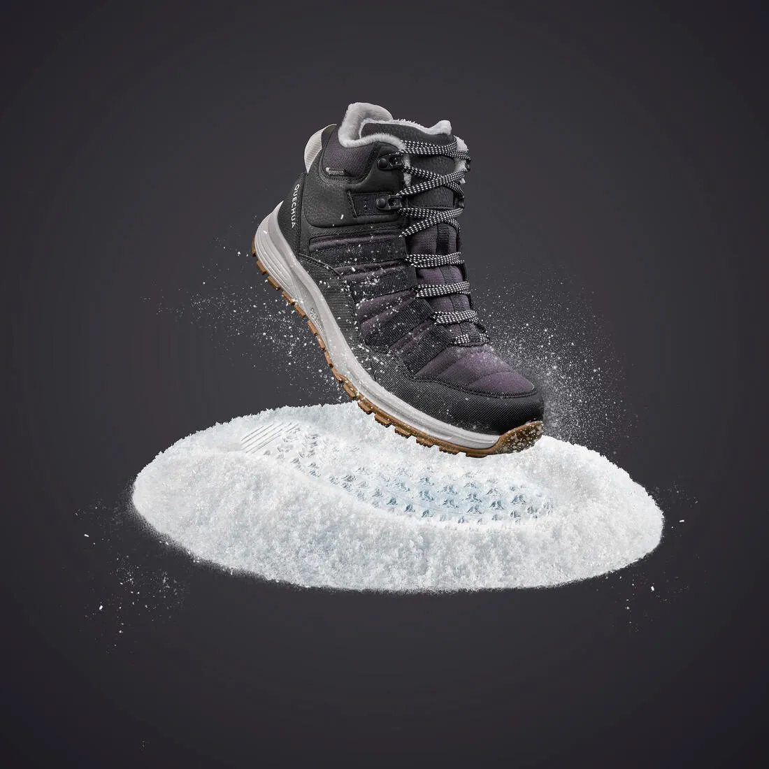 Women's Warm and Waterproof Hiking Boots - SH100 X-WARM Mid