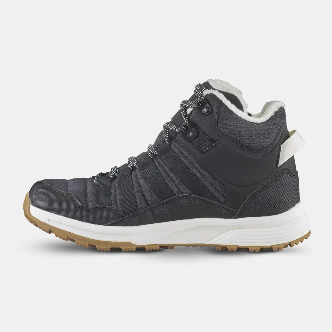 Women's Warm and Waterproof Hiking Boots - SH100 X-WARM Mid