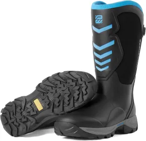 WOVENPAK Rubber Boots for Men, Hunting Boots 6mm Neoprene Insulated Mud Boots for Men with Steel Shank, Mens Rubber Boots Waterproof Boots for Men, Anti Slip Work Boots Outdoor Mud Boots, Size 6-13