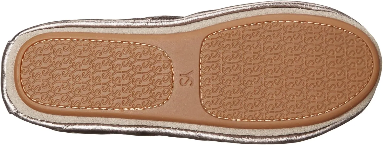 Yosi Samra Unisex-Child Sammie Metallic Ballet Flat