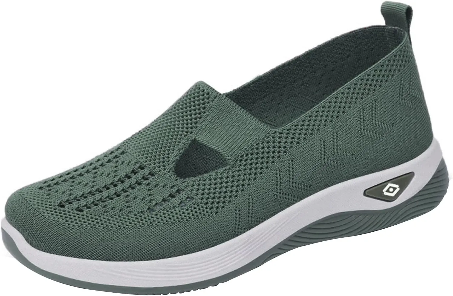Zapatos Ortopdicos para Mujer Ligeros y Anchos, Women's Orthopedic Walking Shoes Slip on Trainers Comfortable Casual Athletic Shoe Soft Soled Arch Support Hands-Free Sneakers